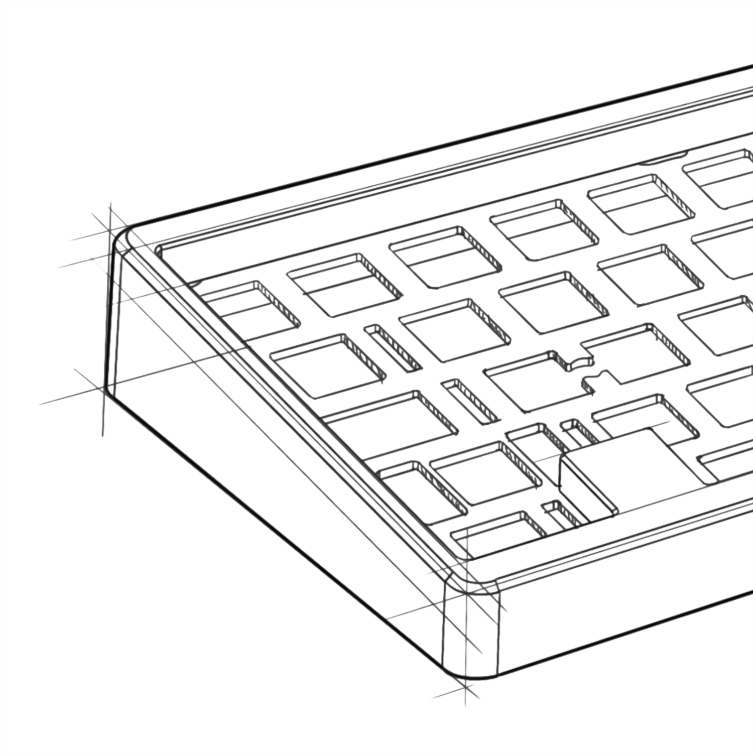 Sketch of the Pneuma keyboard...